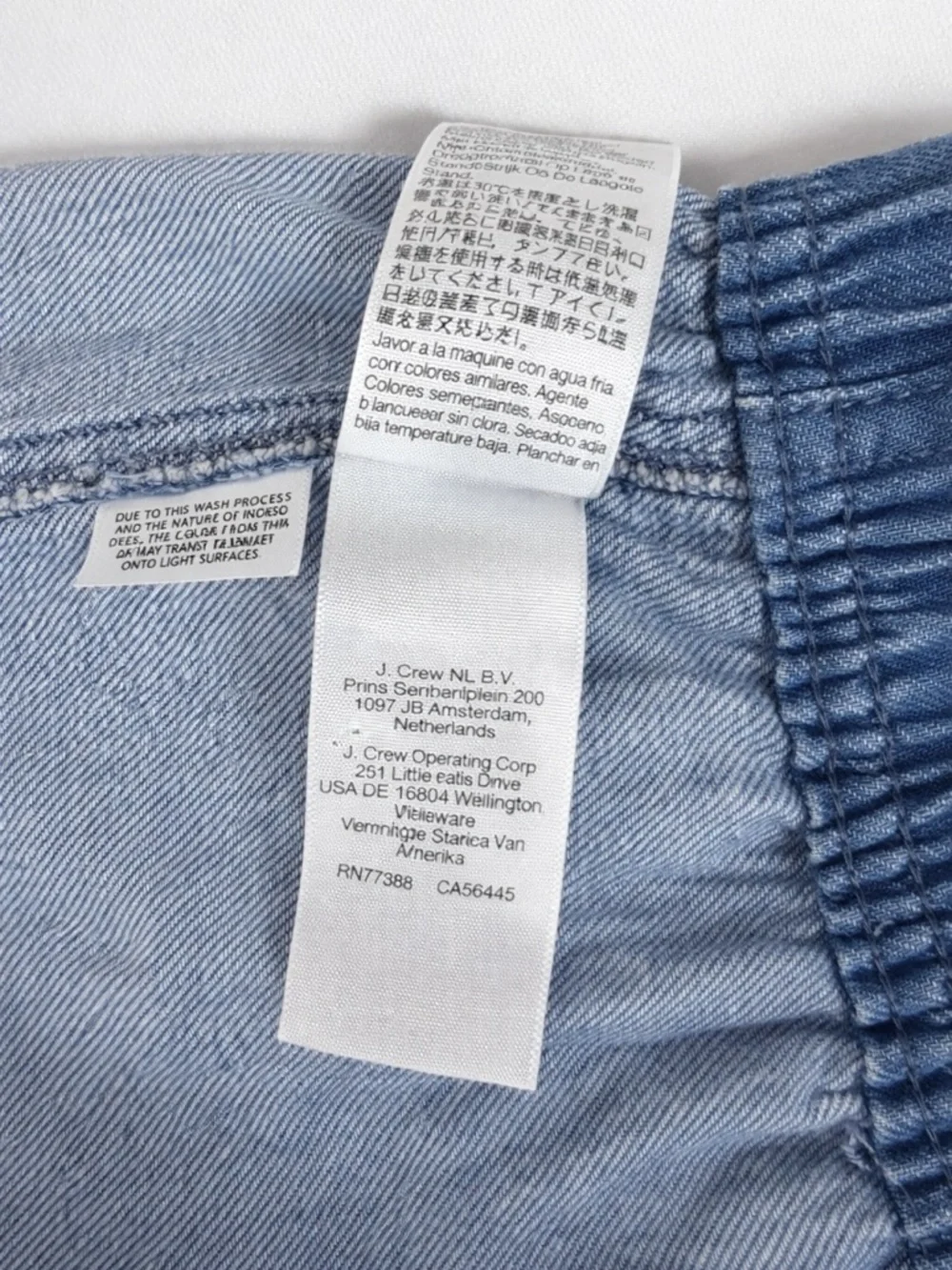 Madewell Denim Shorts 25 Paperbag Waist High Rise Blue Casual Summer Pockets - Picture 4 of 6